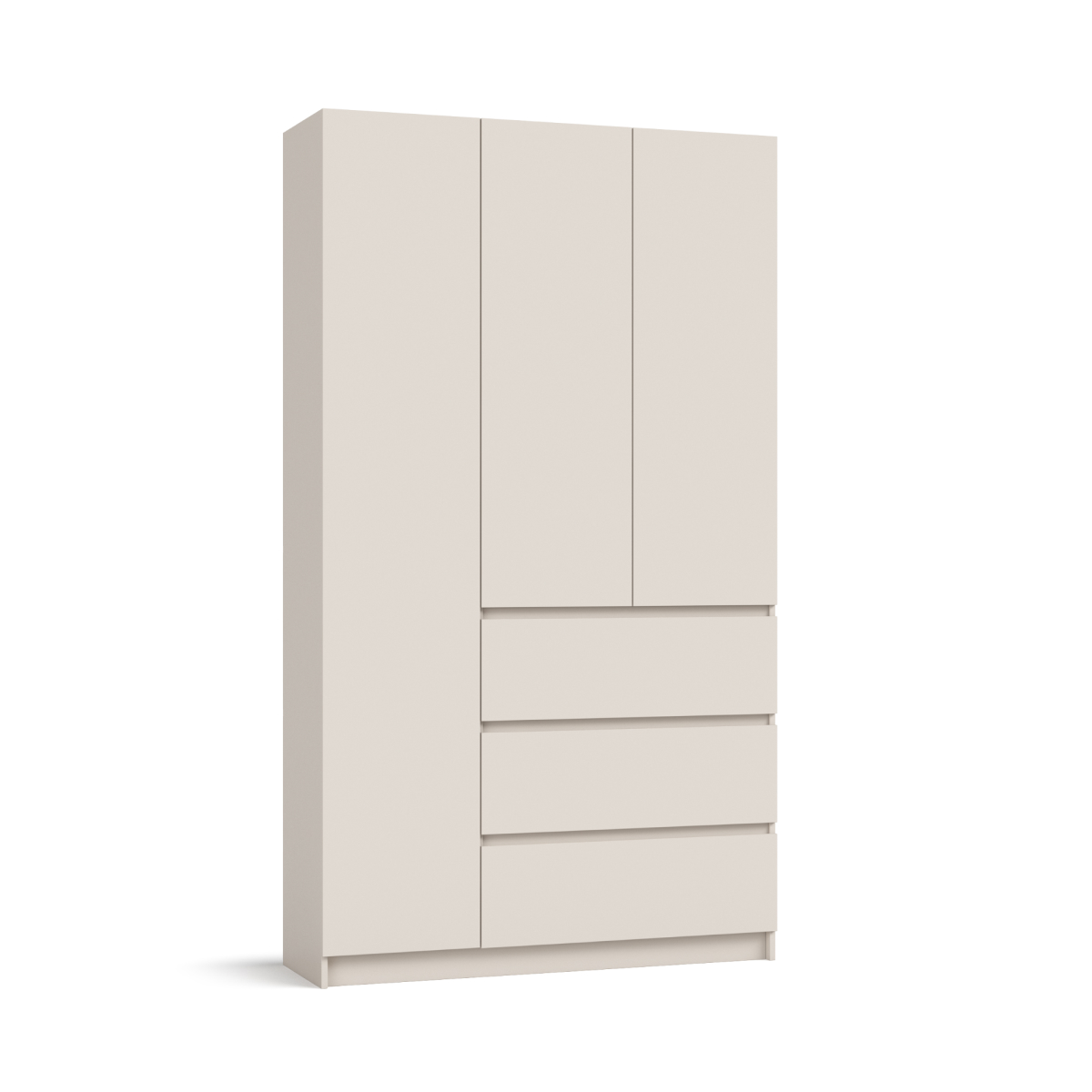 Идея 120 шкаф распашной 3Д+ящики Кашемир