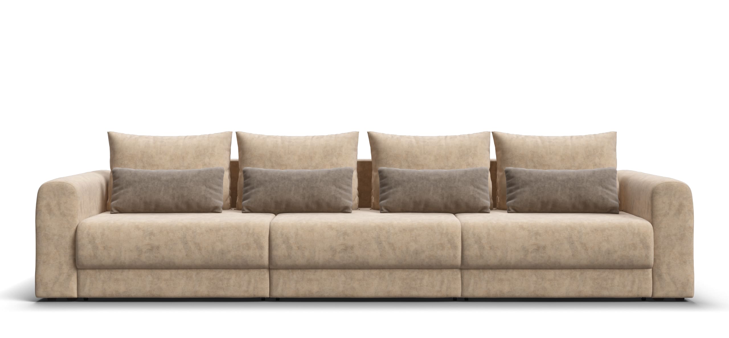 Модульный диван Ричмонд Модуль Макс велюр Роял шампань