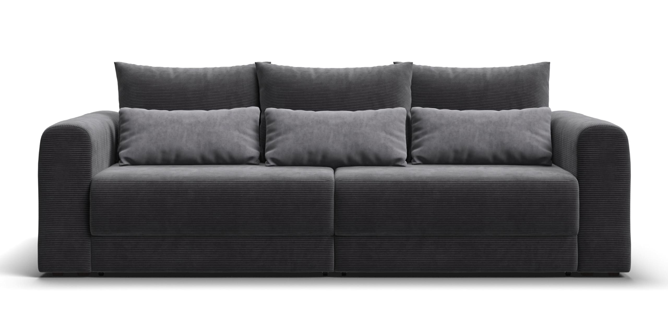 Модульный диван Ричмонд Модуль Вельвет Корд графит