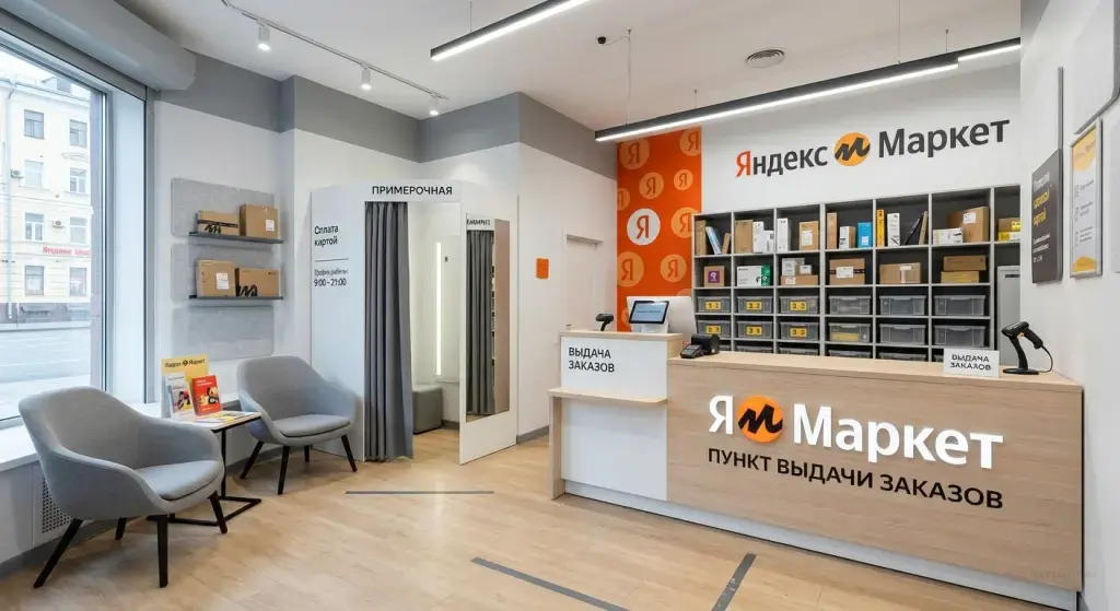 Мебель для ПВЗ: Яндекс Маркет, Озон, Вайлдберриз, СДЭК. В наличии и под заказ. Соответствие брендбуку