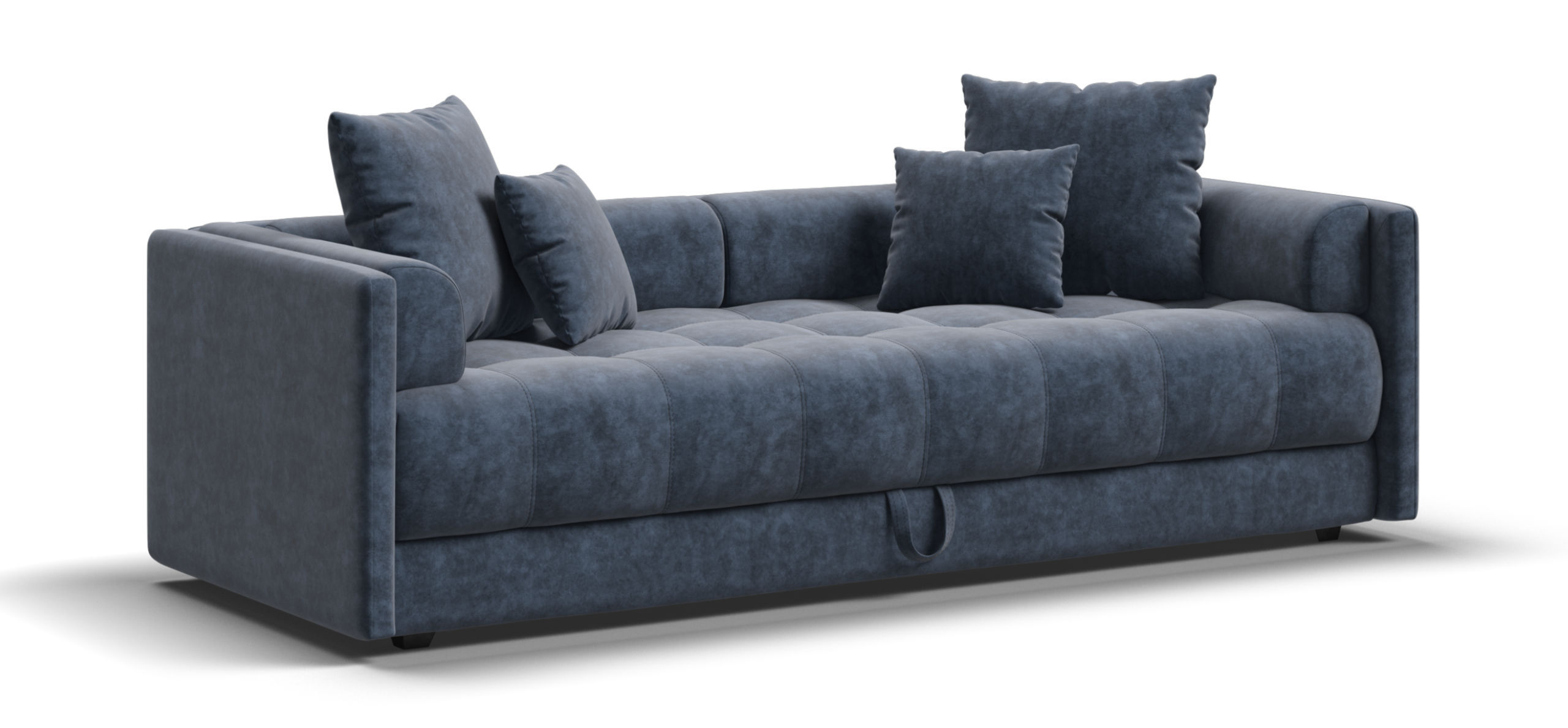 Тахта Босс велюр Роял синий