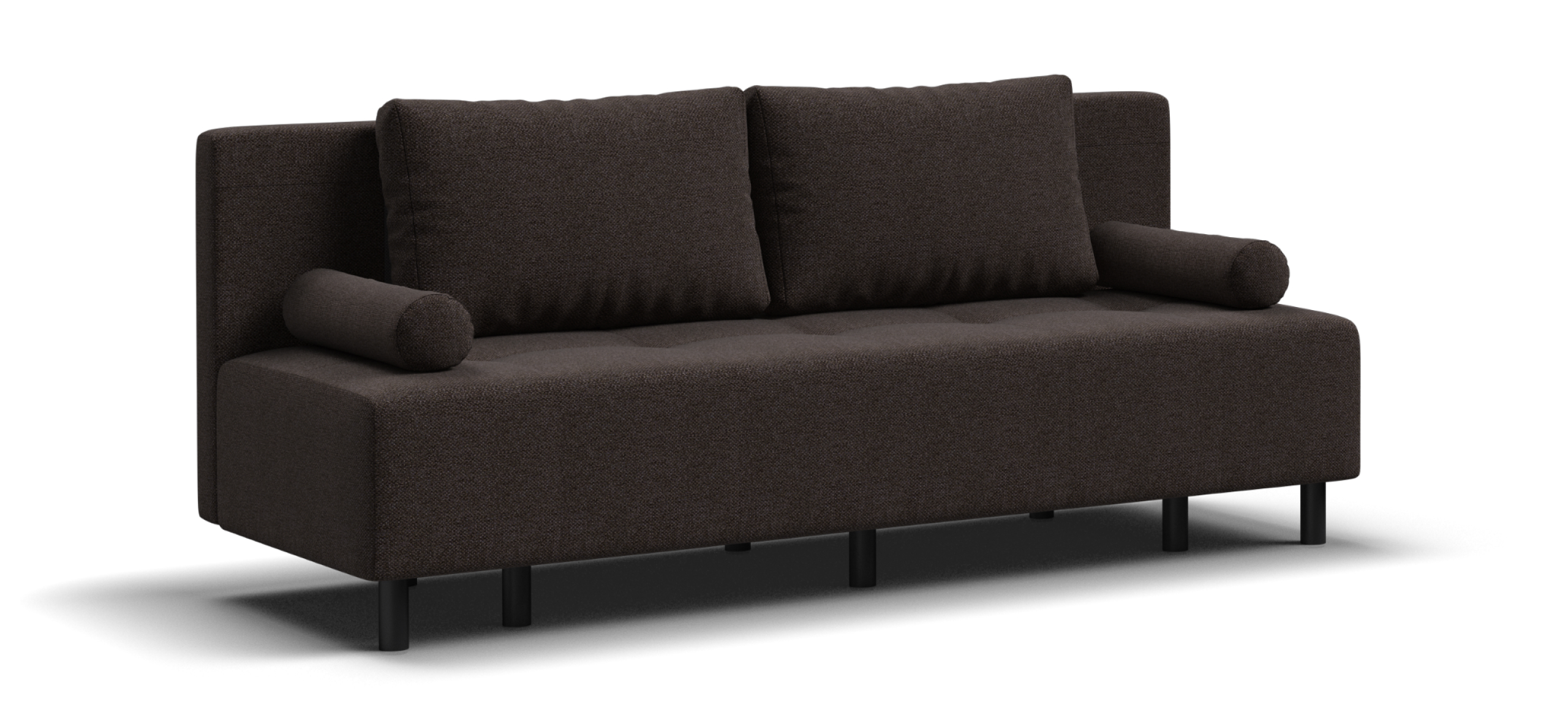 Диван Бостон Мини Рогожка Мальмо шоколад