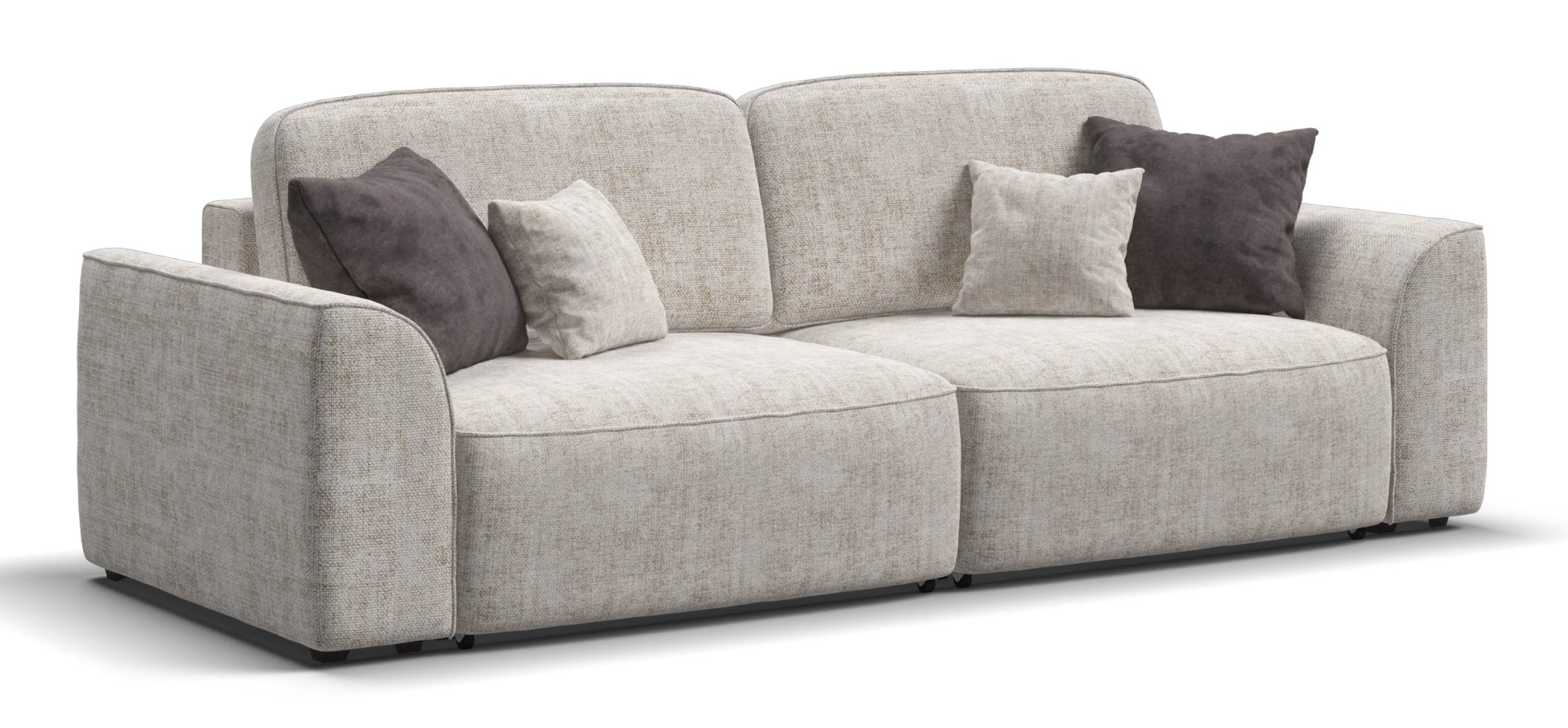 Диван Кинг Шенилл Смарт кварц