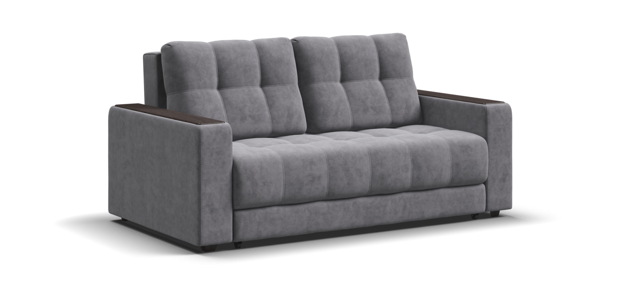 Диван Босс двухместный велюр Роял агат