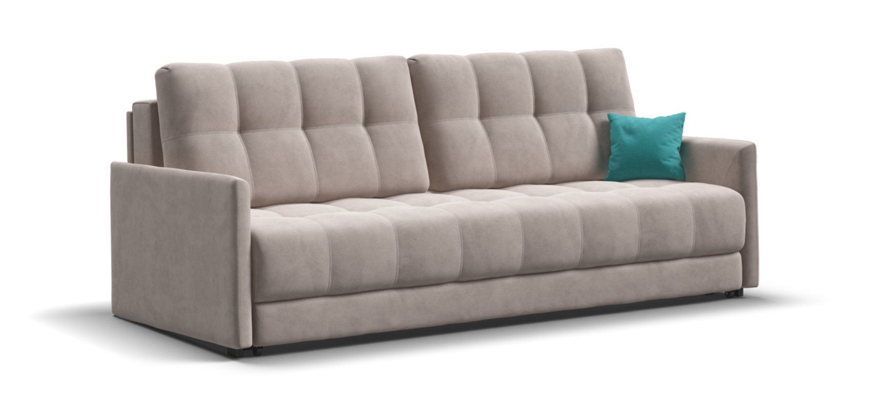 Диван Босс Лофт велюр Монолит латте