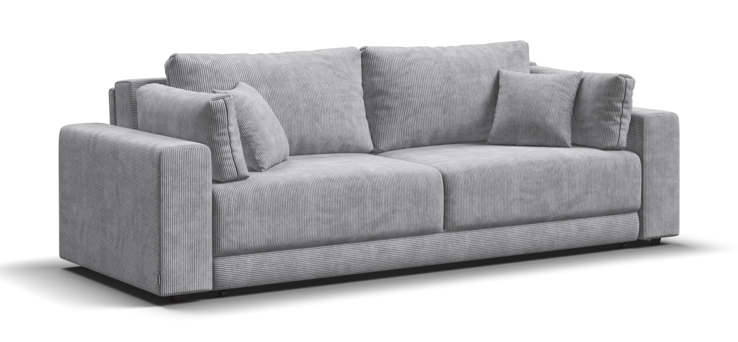 Диван Босс Прайм Вельвет Корд серый