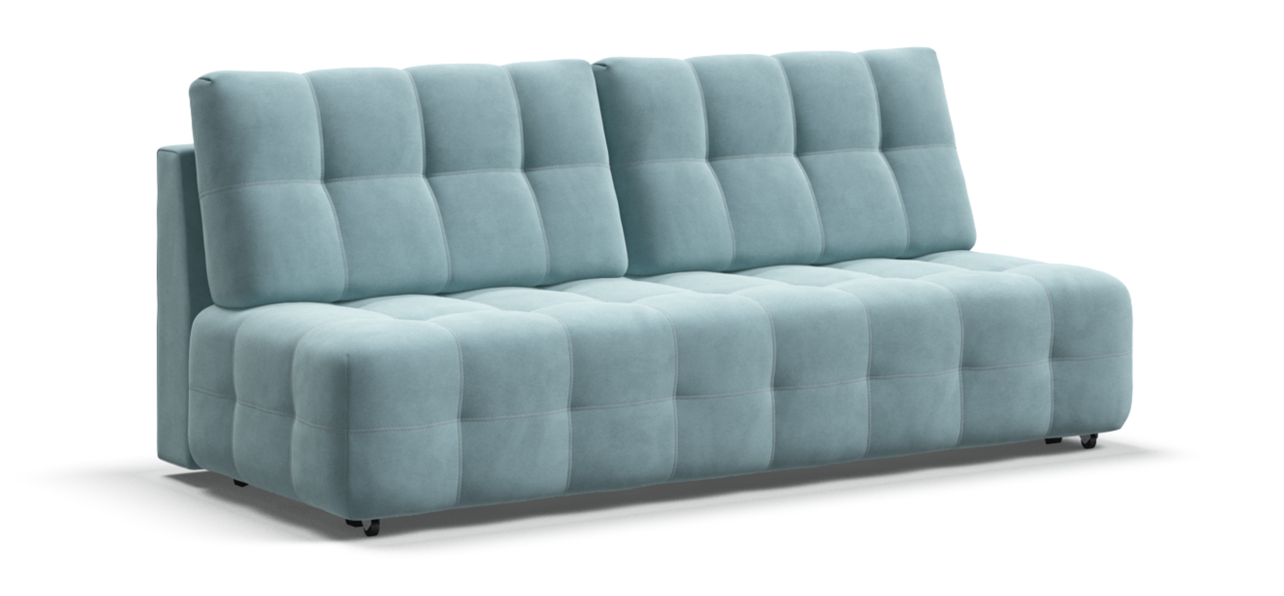 Диван Босс Мини велюр Монолит аква