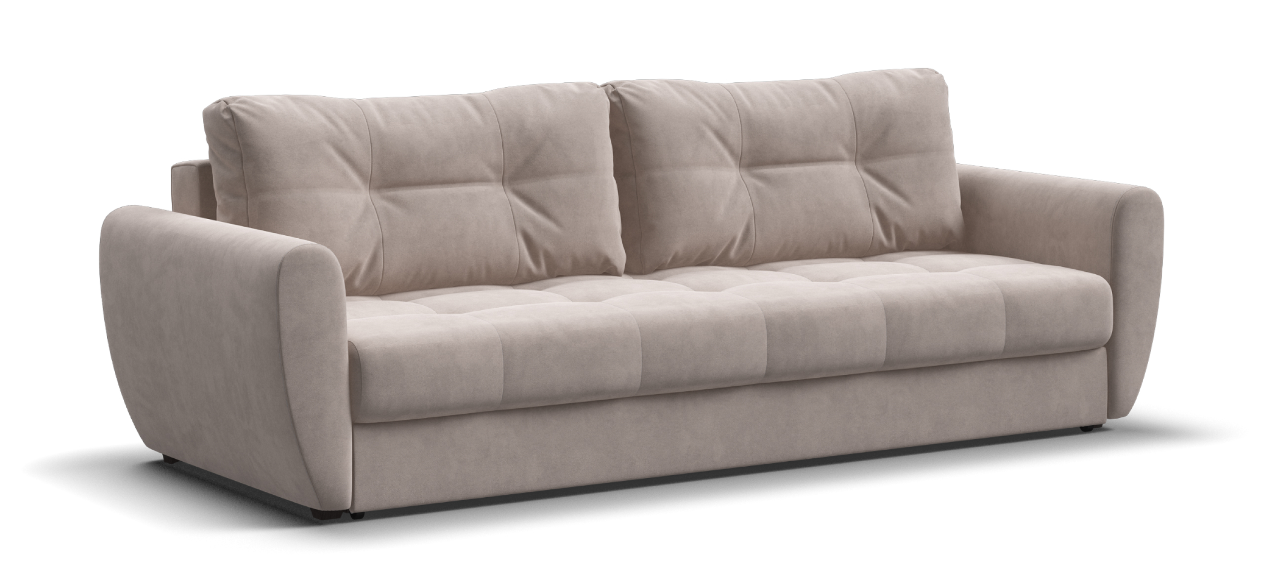 Диван Престон велюр Монолит латте