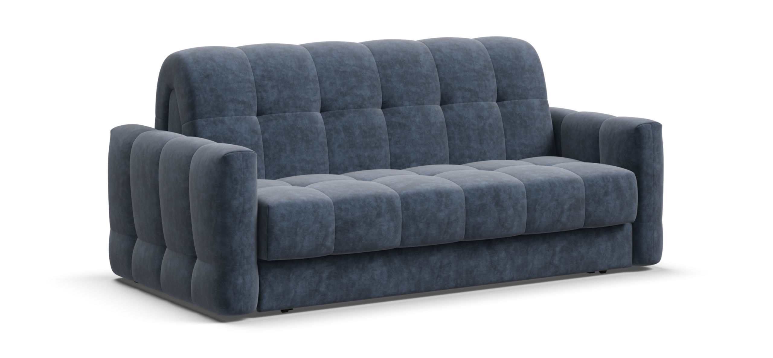 Диван Босс Слип 160 велюр Роял синий