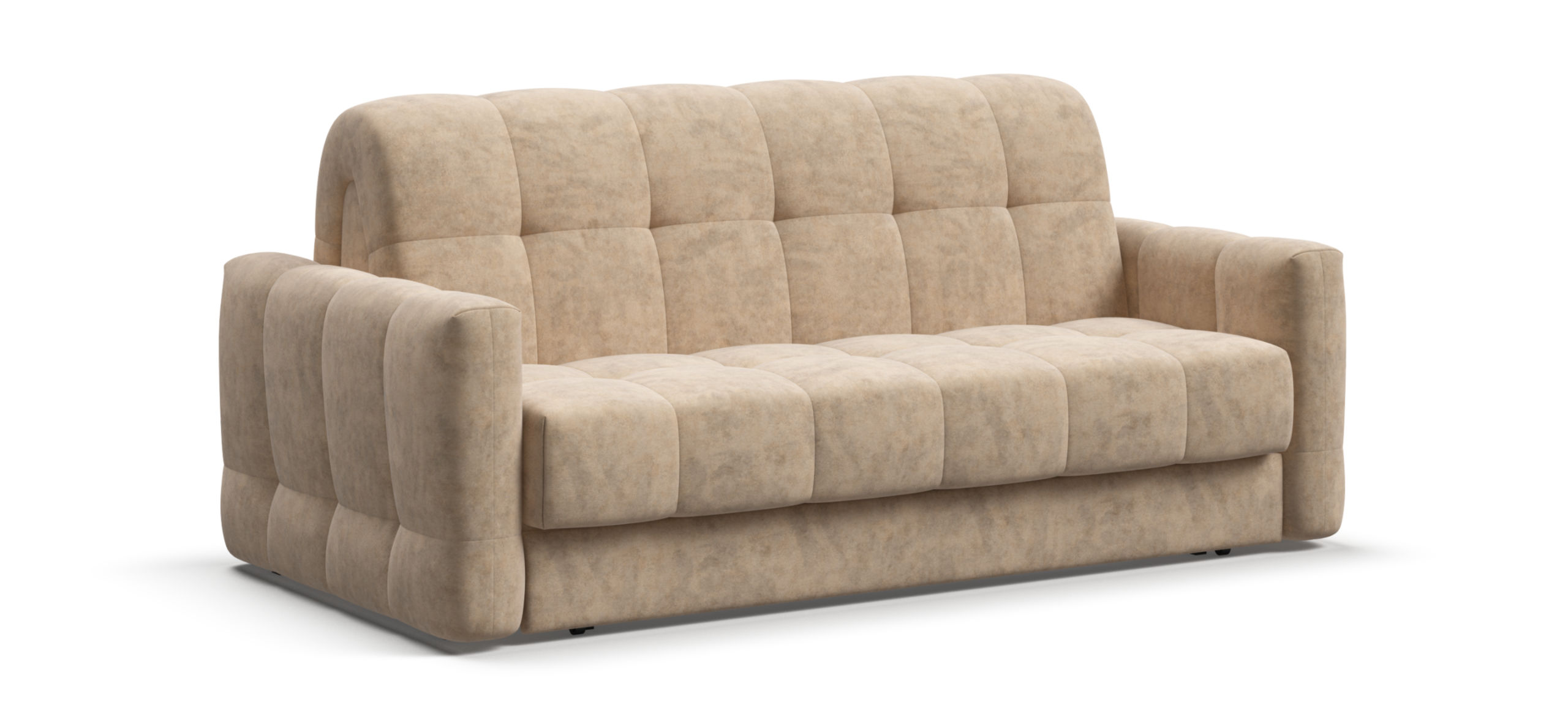 Диван Босс Слип 160 велюр Роял шампань