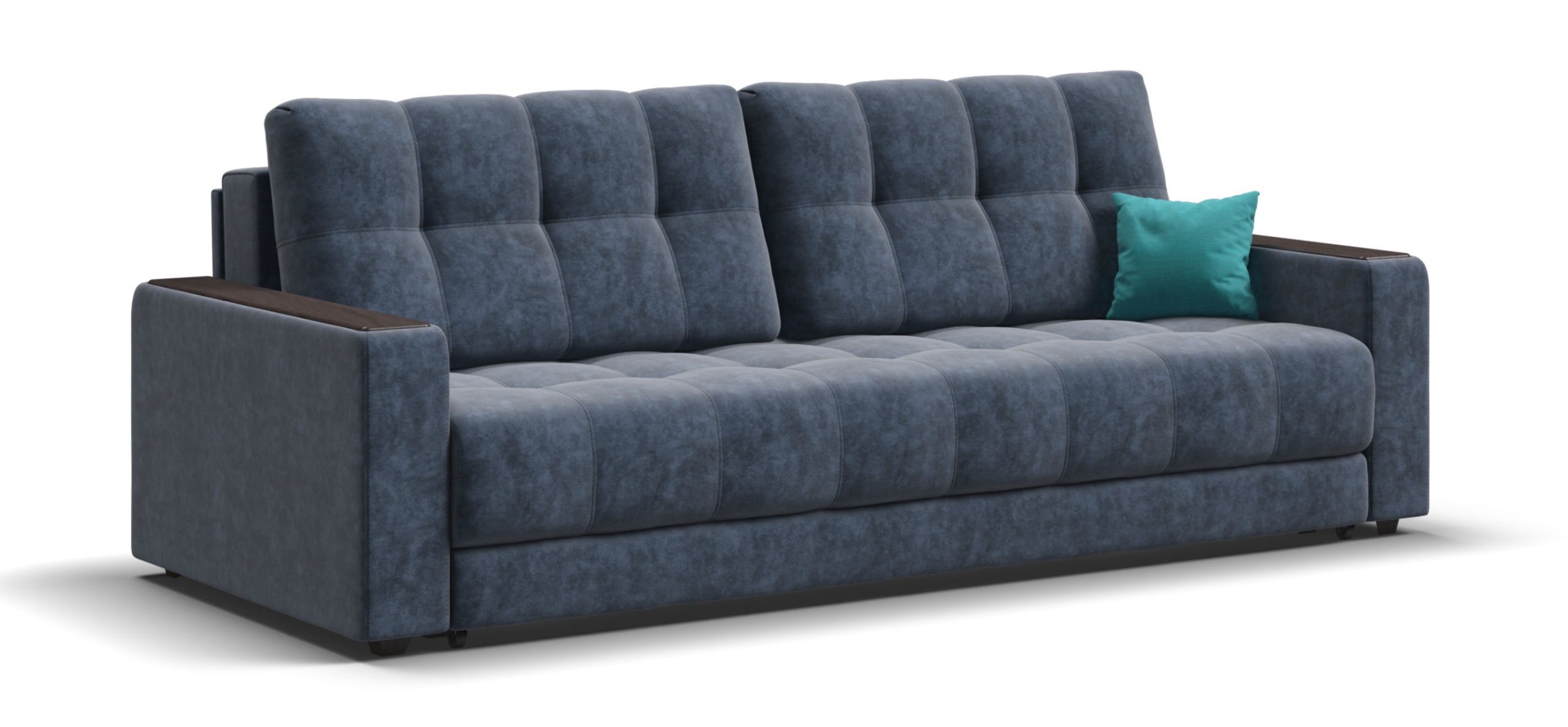 Диван Босс велюр Роял синий