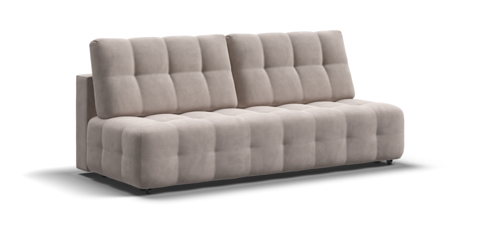 Диван Босс Мини велюр Монолит латте