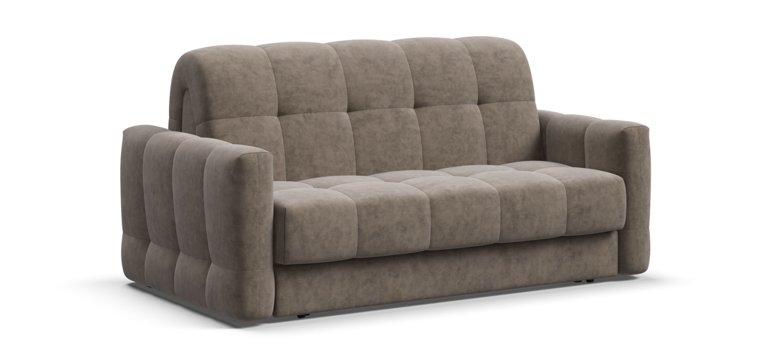 Диван Босс Слип 140 велюр Роял тауп