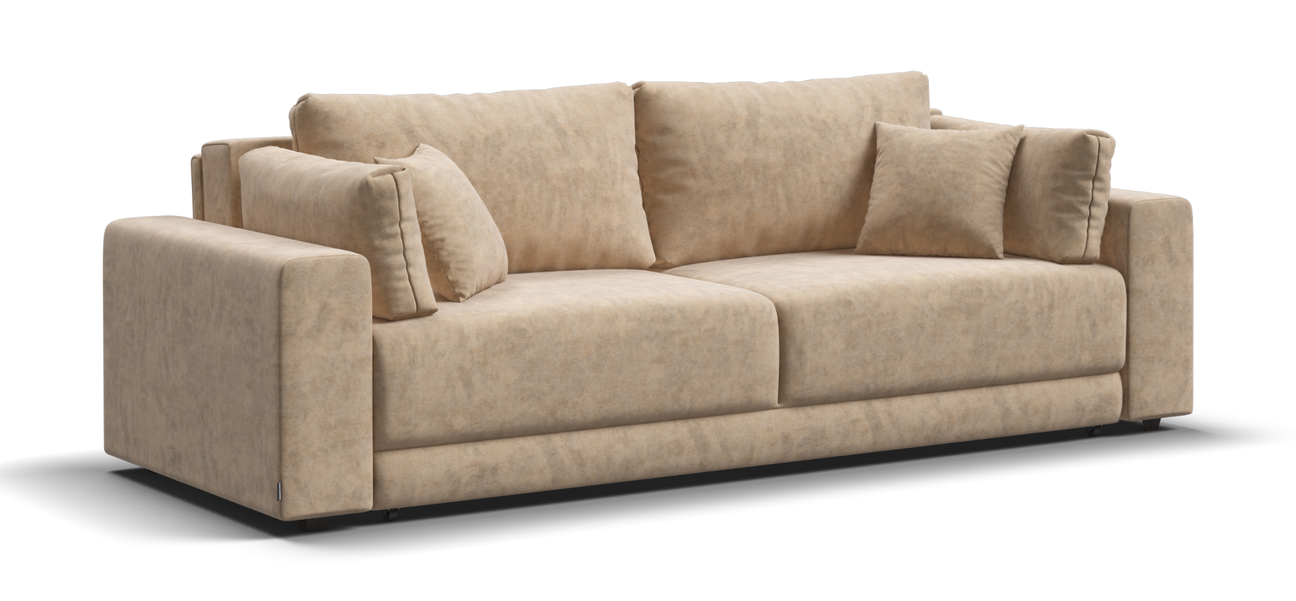 Диван Босс Прайм велюр Роял шампань