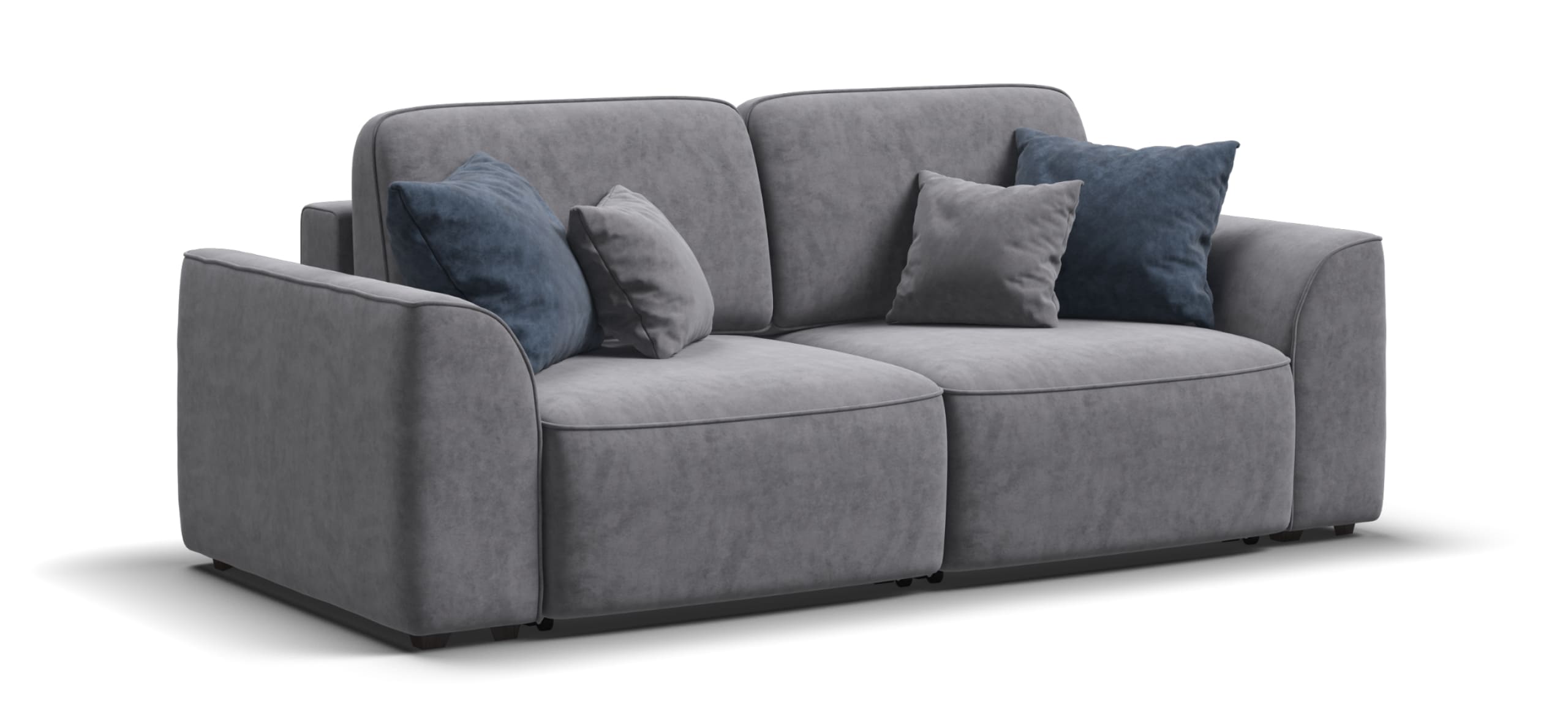 Диван Кинг Модуль велюр Роял агат