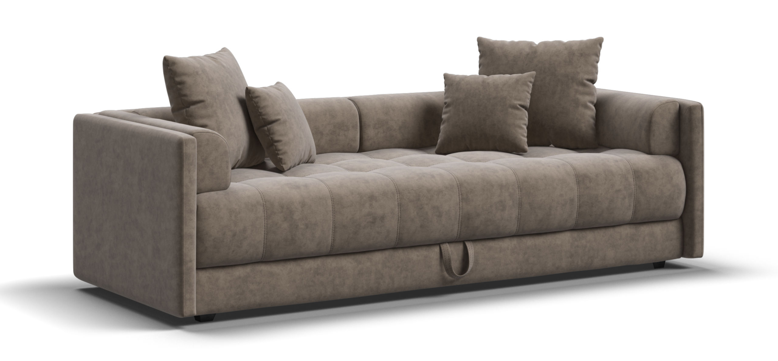 Тахта Босс велюр Роял тауп