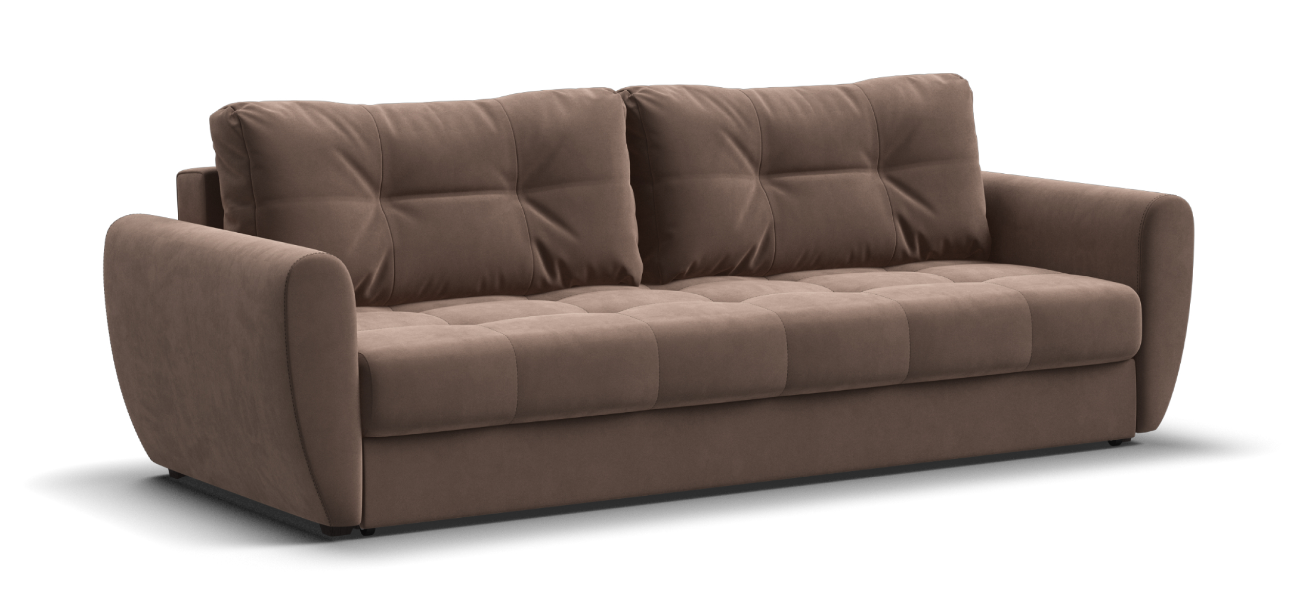 Диван Престон велюр Монолит мокко