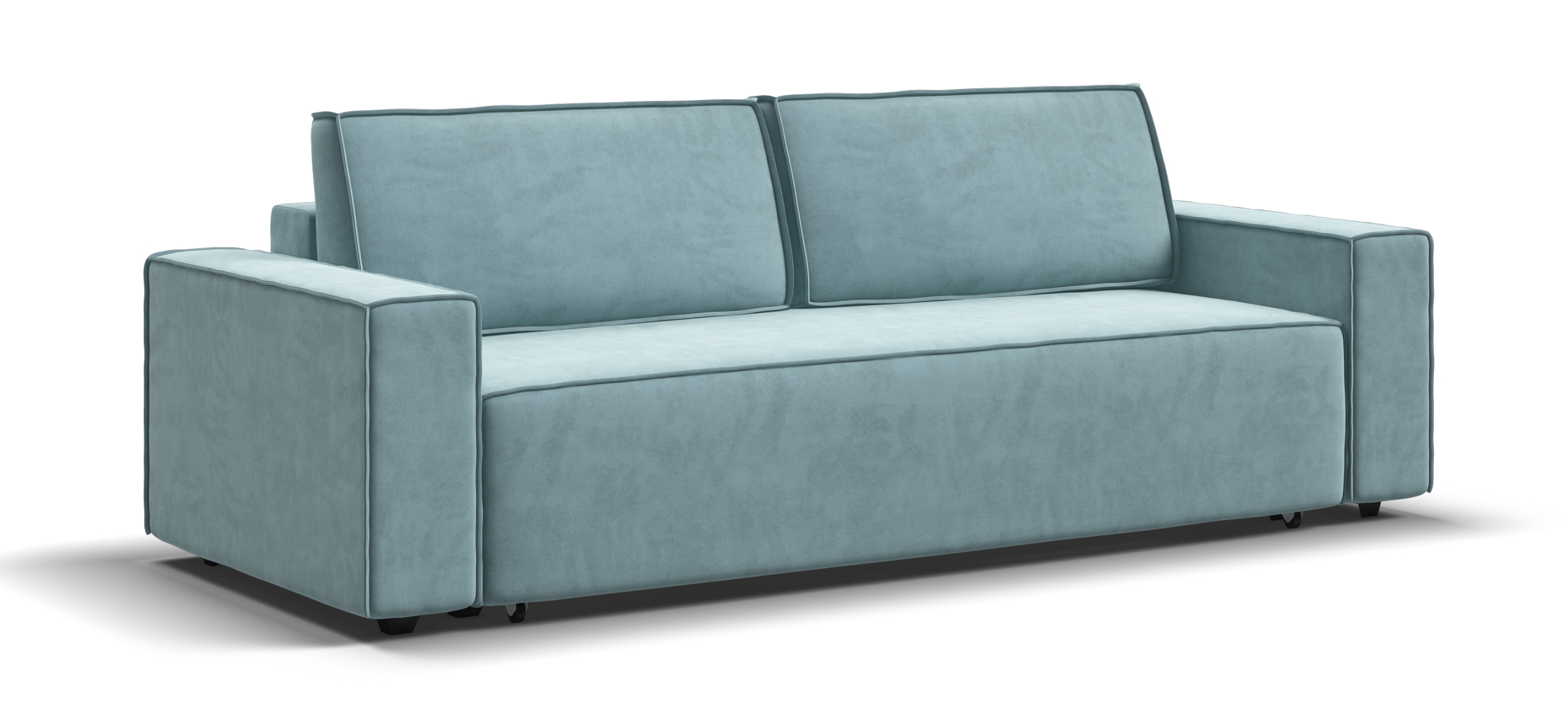 Диван Норд велюр Монолит аква