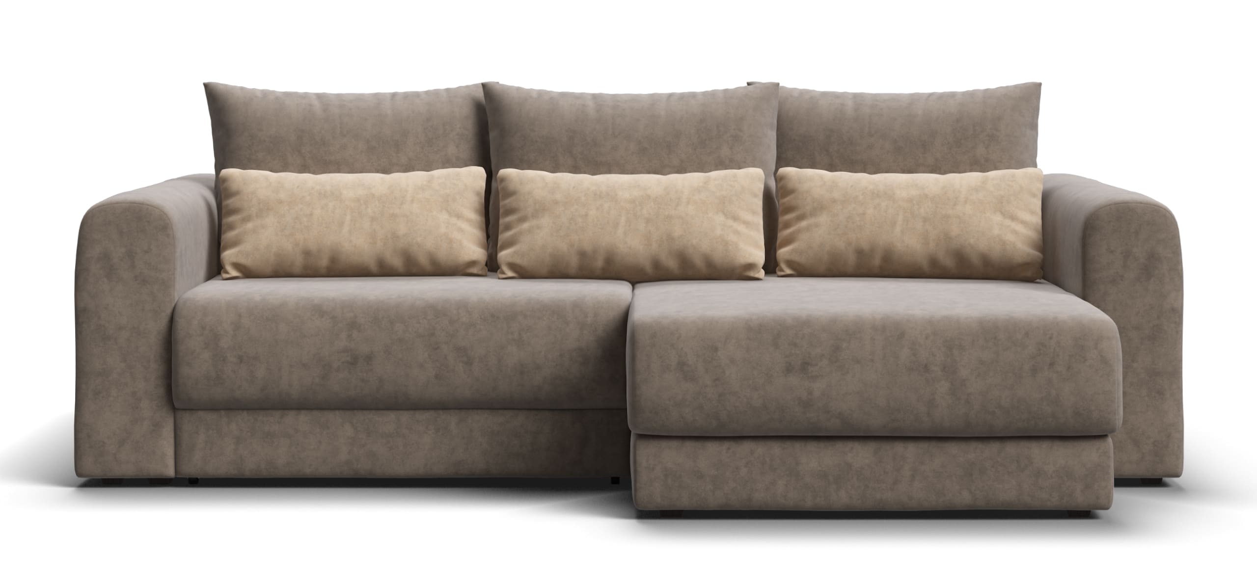 Модульный угловой диван Ричмонд Модуль велюр Роял тауп