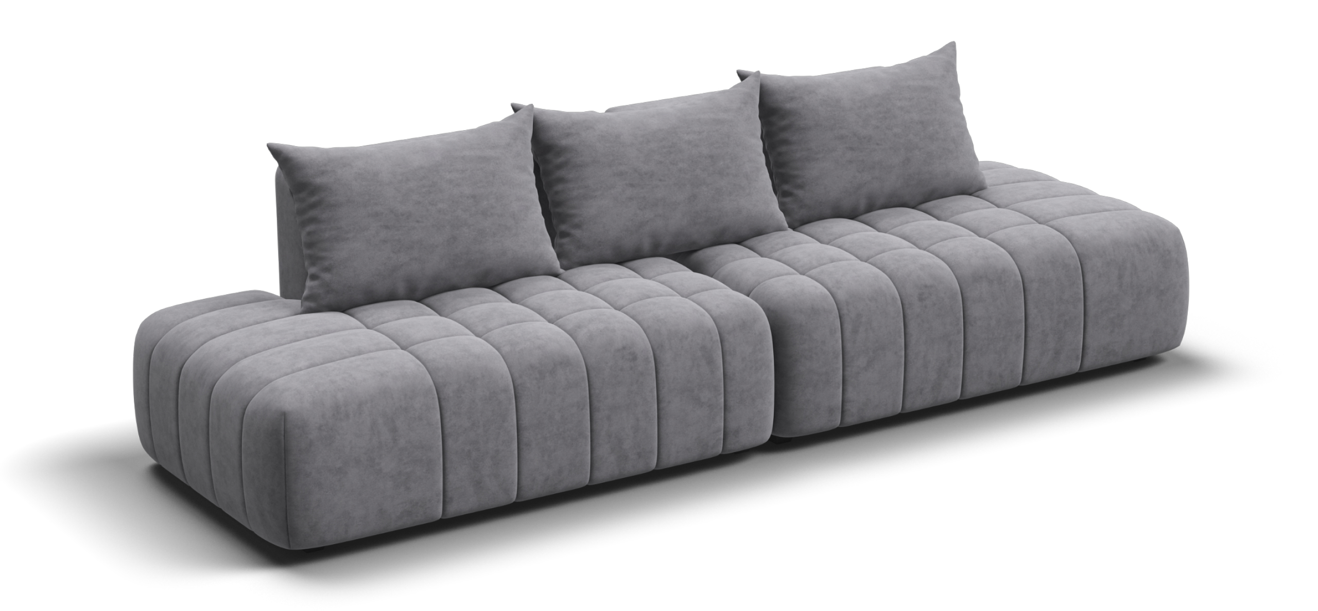 Диван Босс Твин прямой Велюр Роял агат