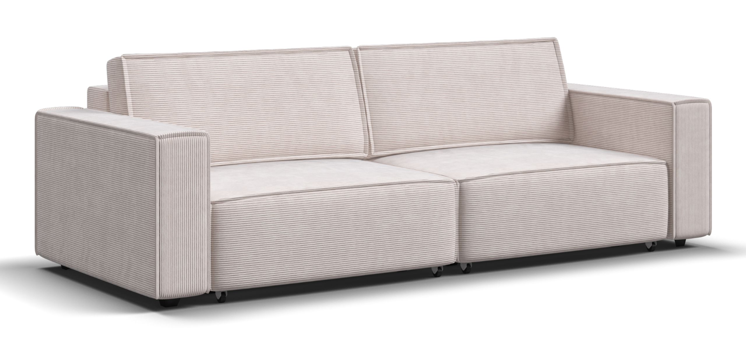 Диван Босс Софт Модуль Вельвет Корд бежевый